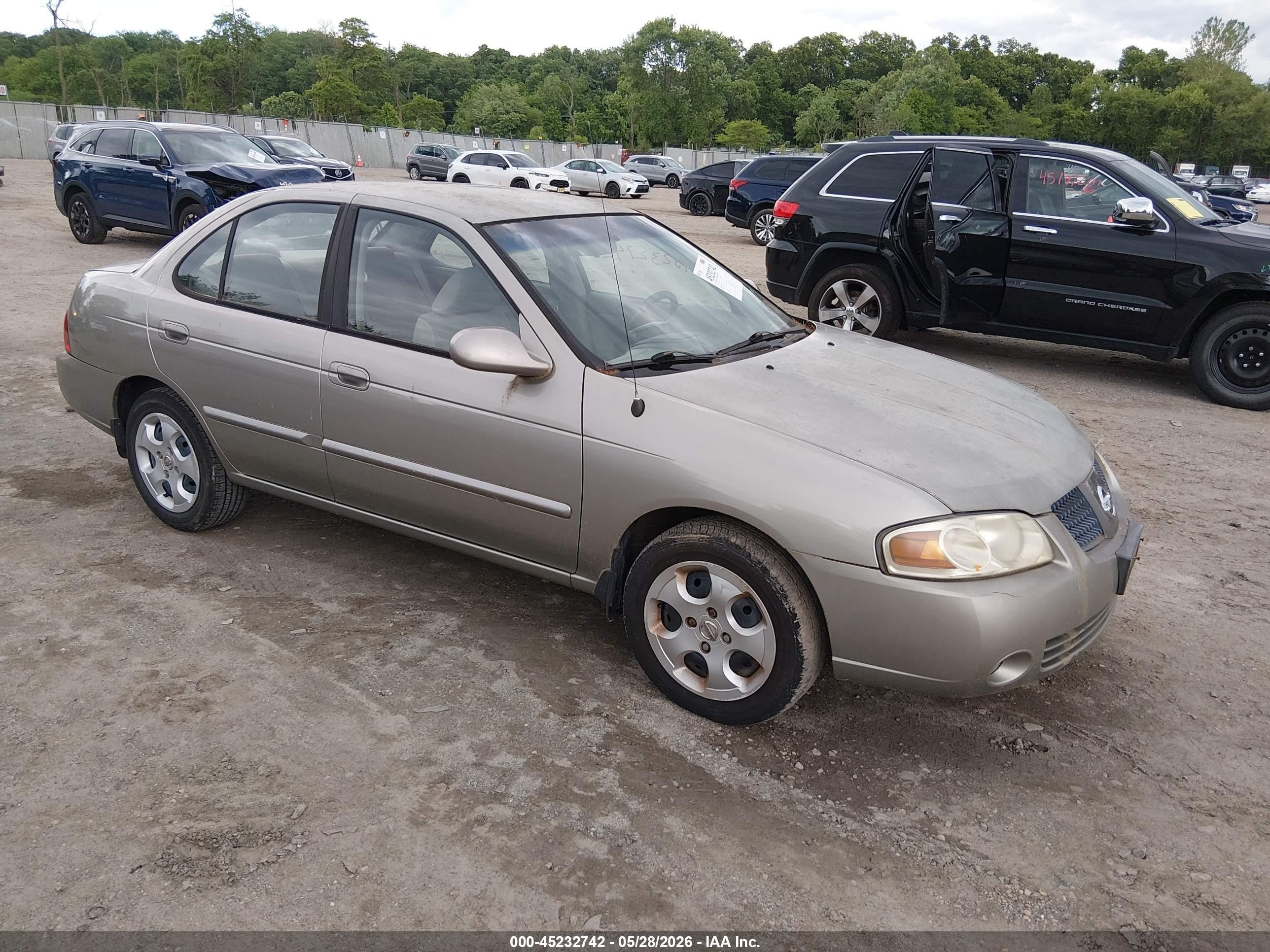 2004 Nissan Sentra 1.8s Tan vin: 3N1CB51D74L850855
