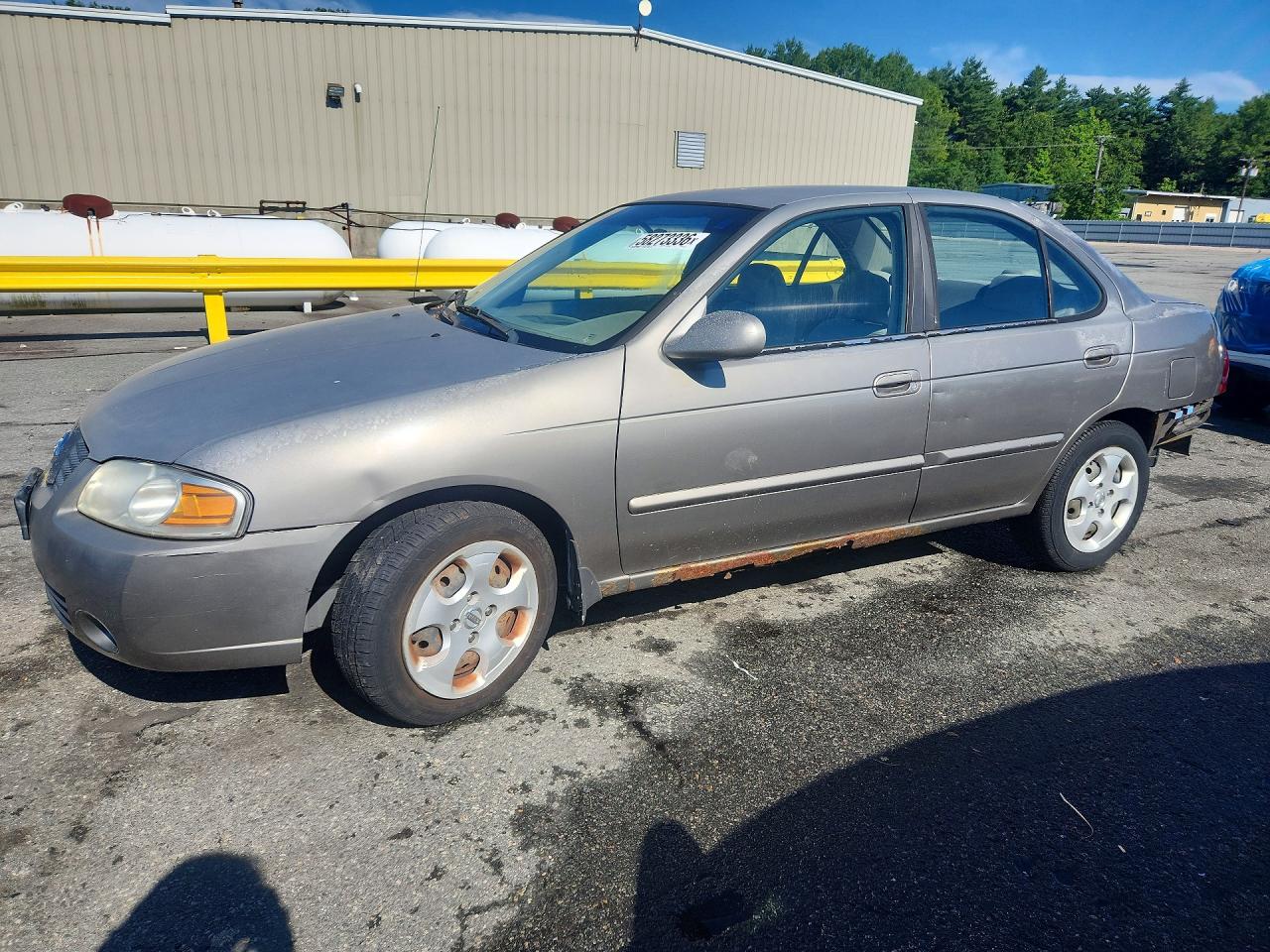 2004 Nissan Sentra 1.8 Silver vin: 3N1CB51D74L891597