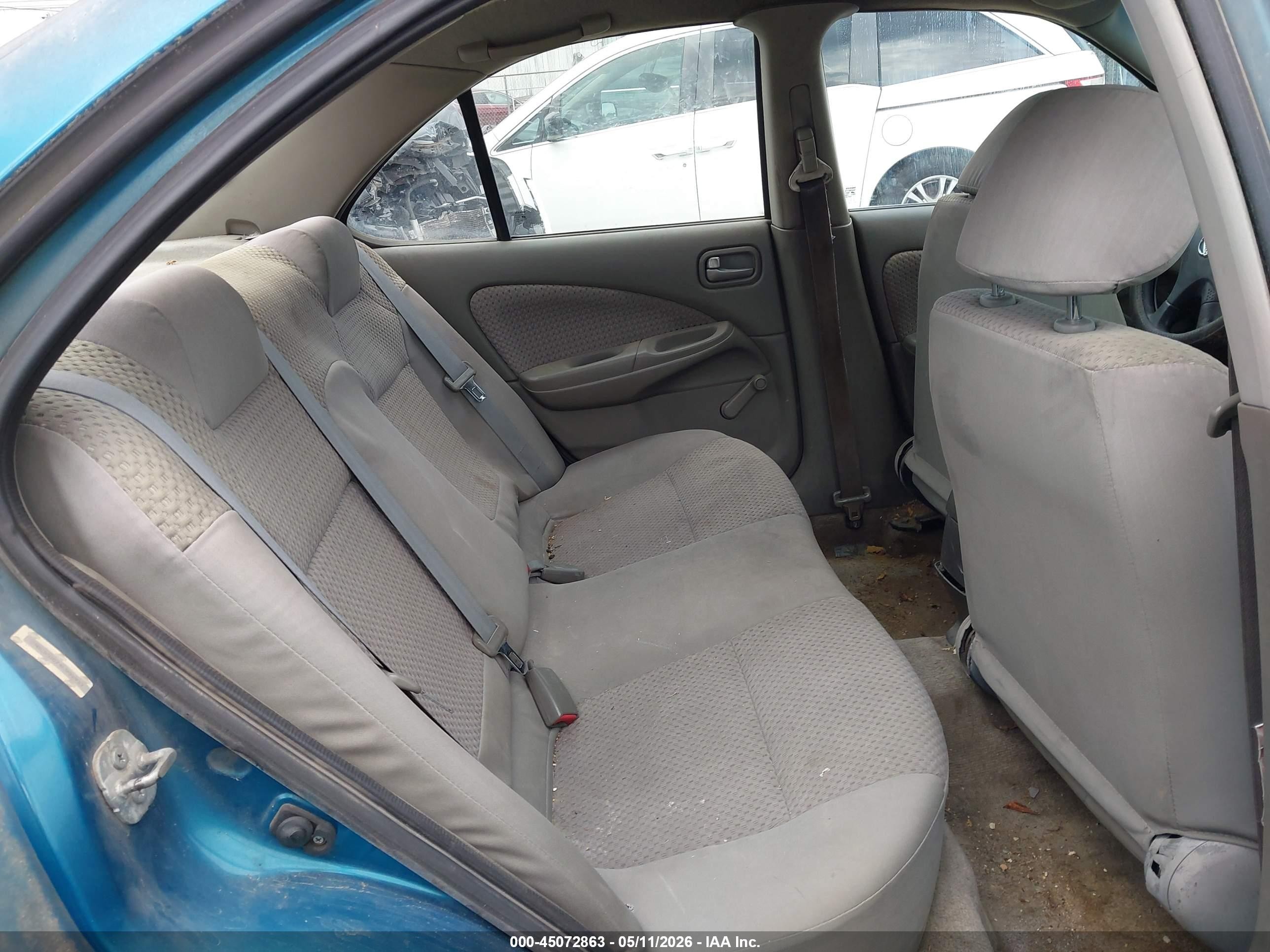 2004 Nissan Sentra 1.8 Light Blue vin: 3N1CB51D74L902937