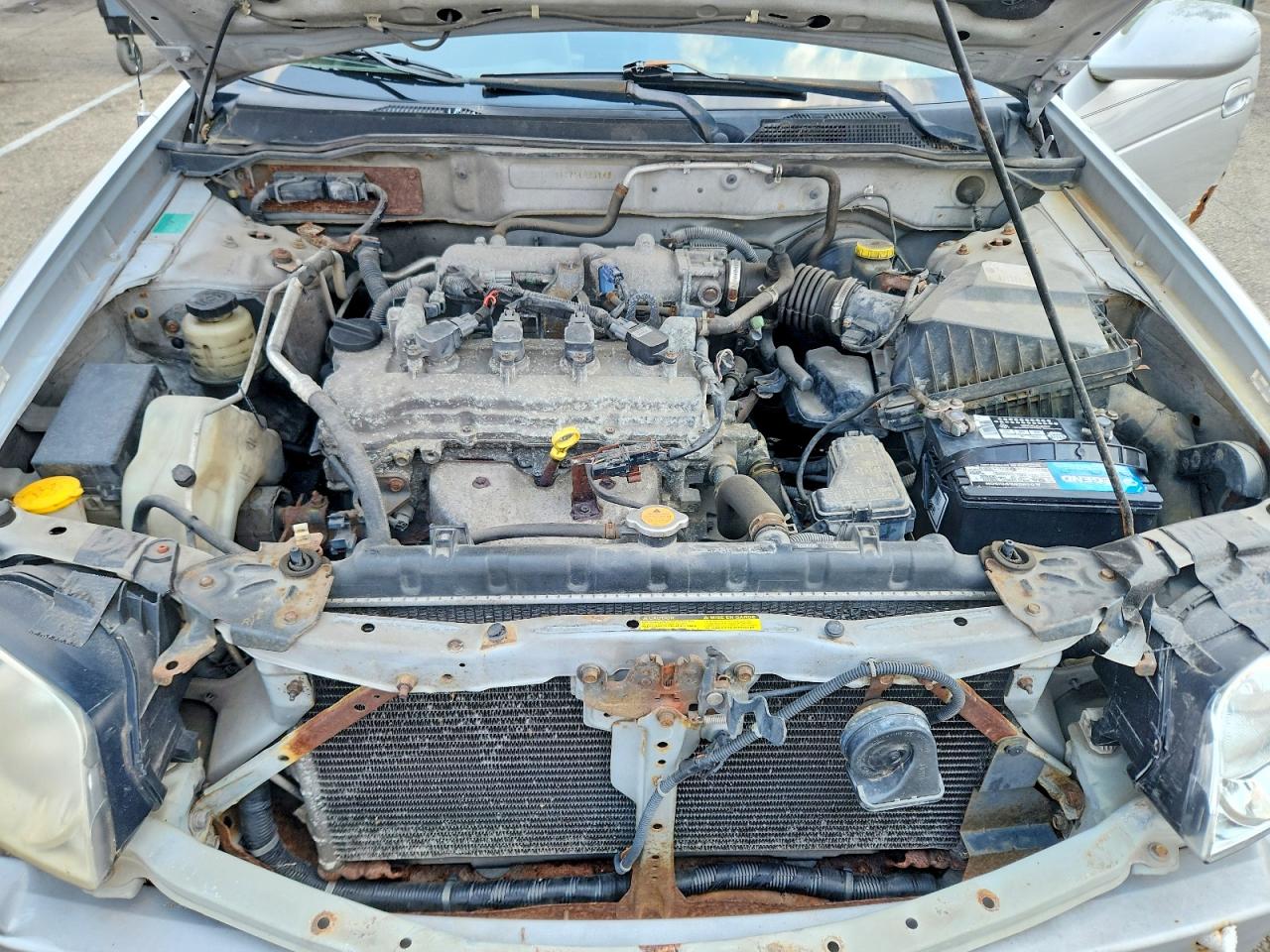 2005 Nissan Sentra 1.8 Silver vin: 3N1CB51D75L533143