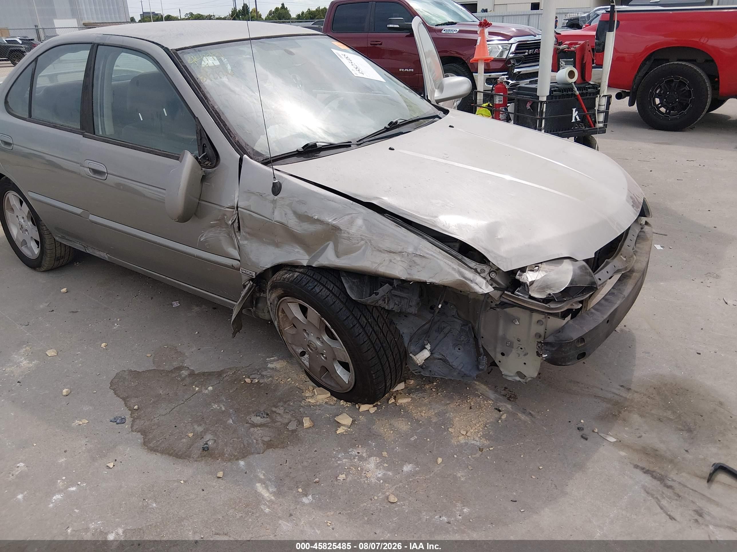 2006 Nissan Sentra 1.8s Gray vin: 3N1CB51D76L495740