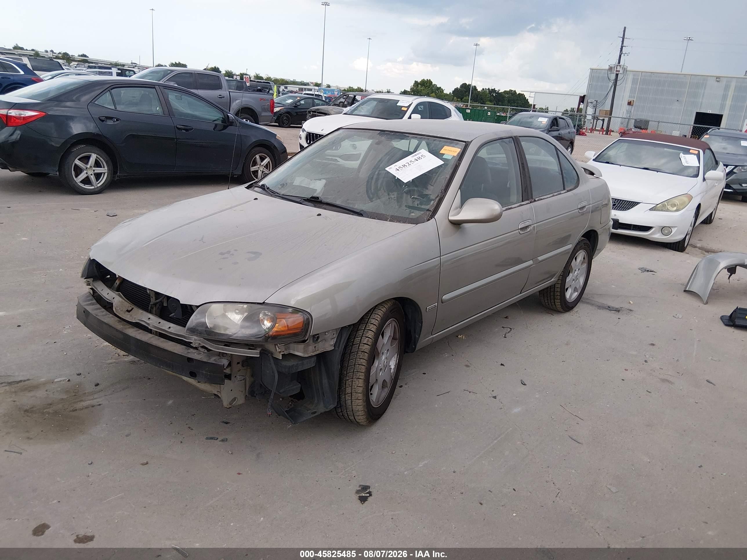 2006 Nissan Sentra 1.8s Gray vin: 3N1CB51D76L495740