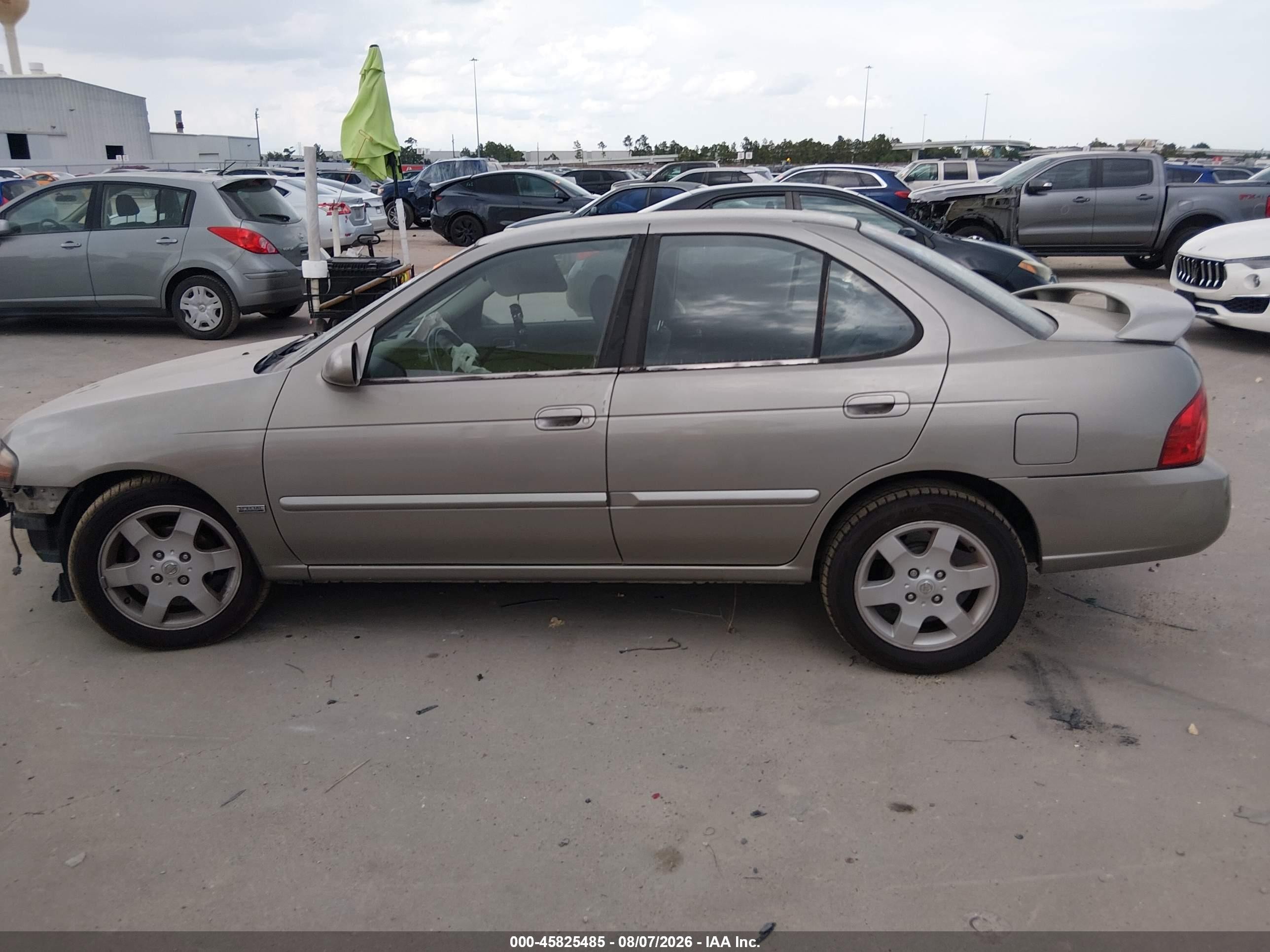 2006 Nissan Sentra 1.8s Gray vin: 3N1CB51D76L495740