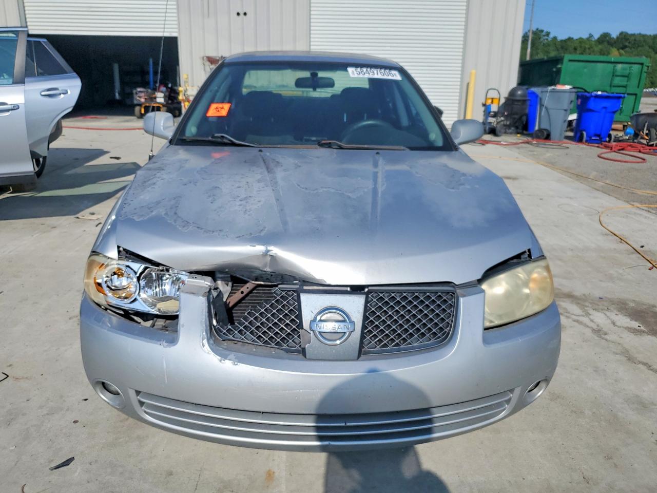 2006 Nissan Sentra 1.8 Silver vin: 3N1CB51D76L506106