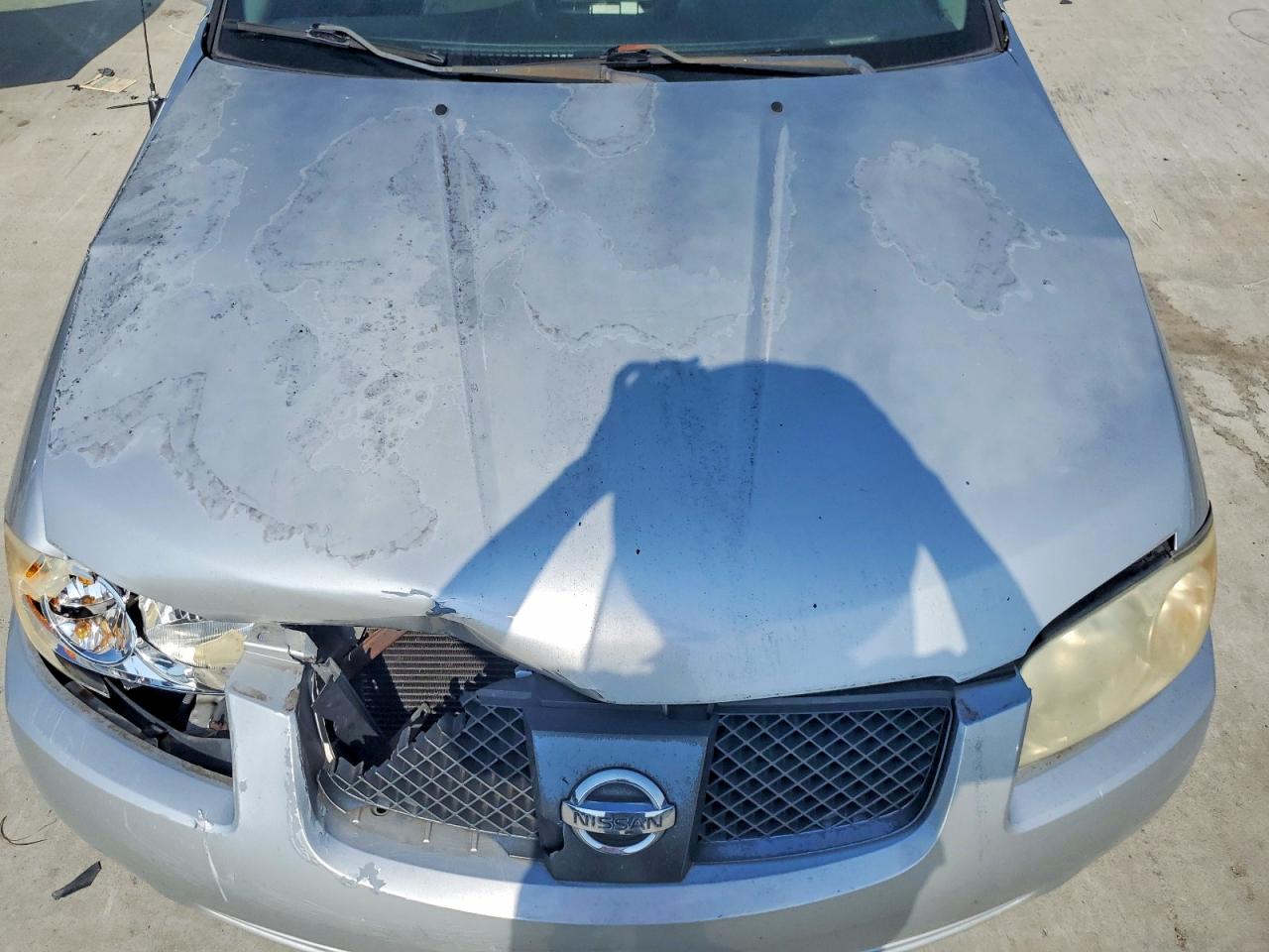 2006 Nissan Sentra 1.8 Silver vin: 3N1CB51D76L506106