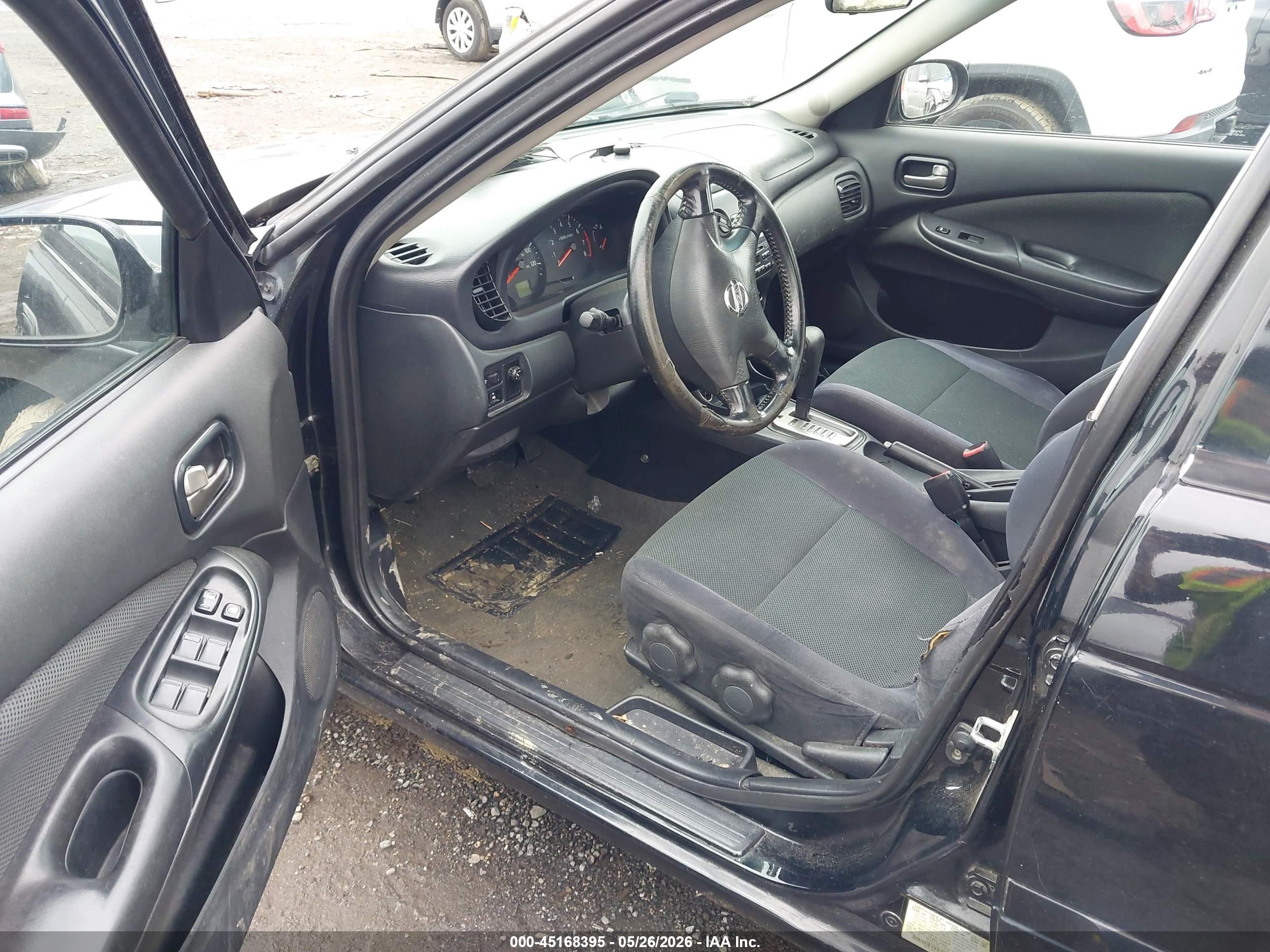 2006 Nissan Sentra 1.8s Black vin: 3N1CB51D76L530809