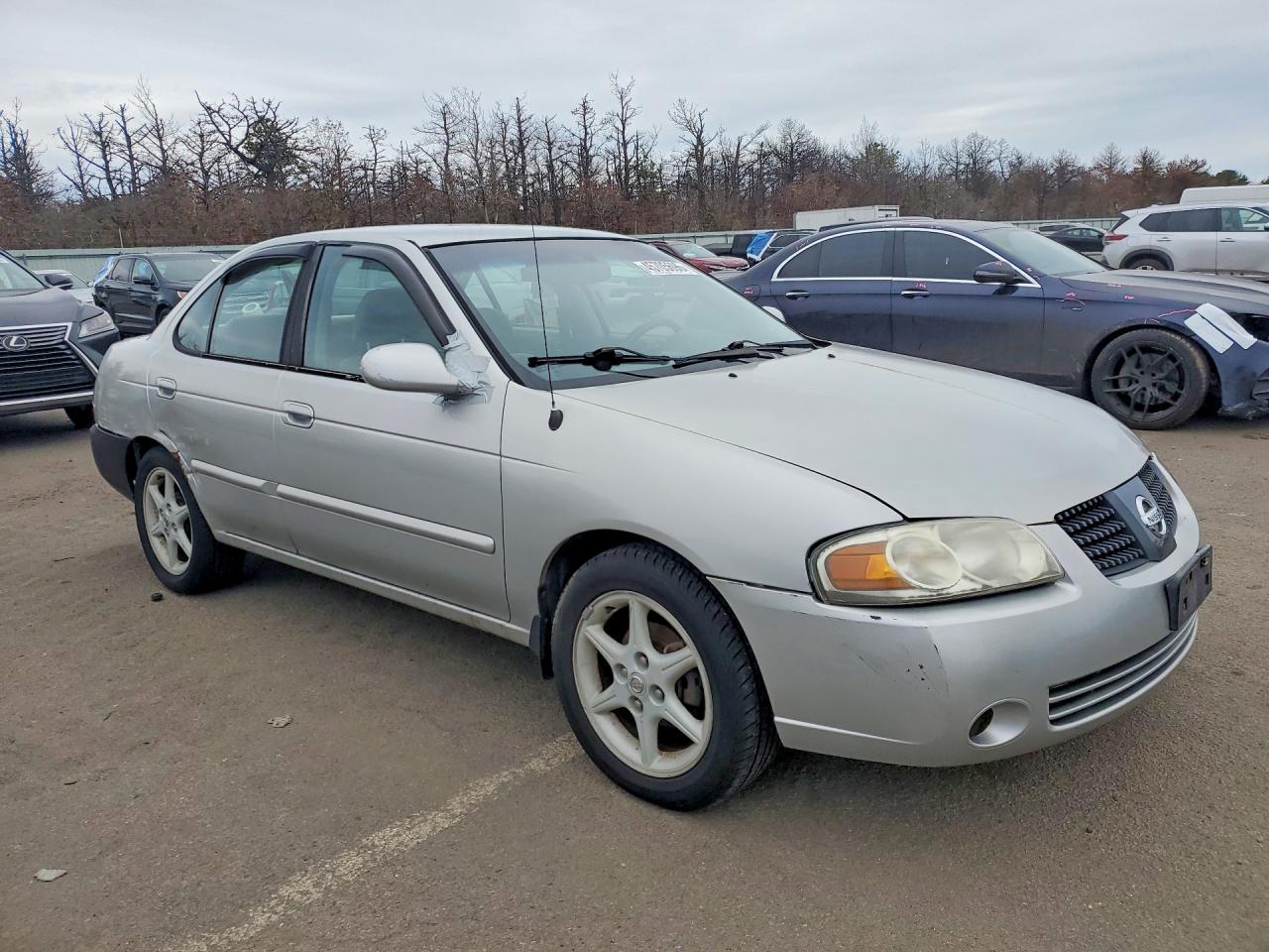 2006 Nissan Sentra 1.8 Silver vin: 3N1CB51D76L536853