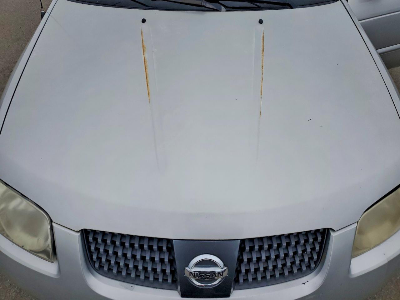2006 Nissan Sentra 1.8 Silver vin: 3N1CB51D76L536853