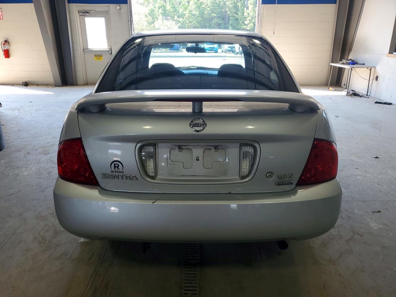 2006 Nissan Sentra 1.8 Gray vin: 3N1CB51D76L580190