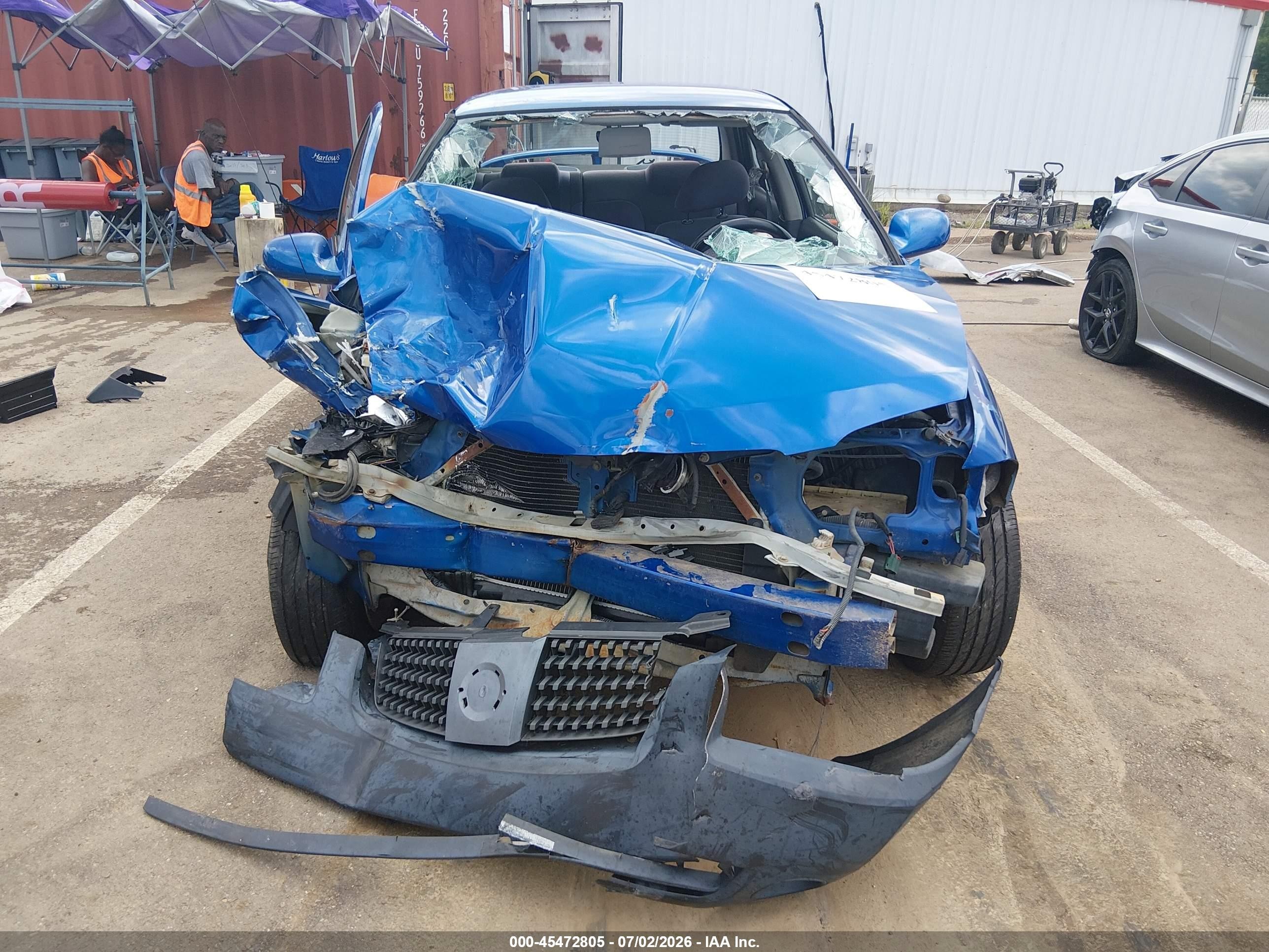 2006 Nissan Sentra 1.8s Blue vin: 3N1CB51D76L587074