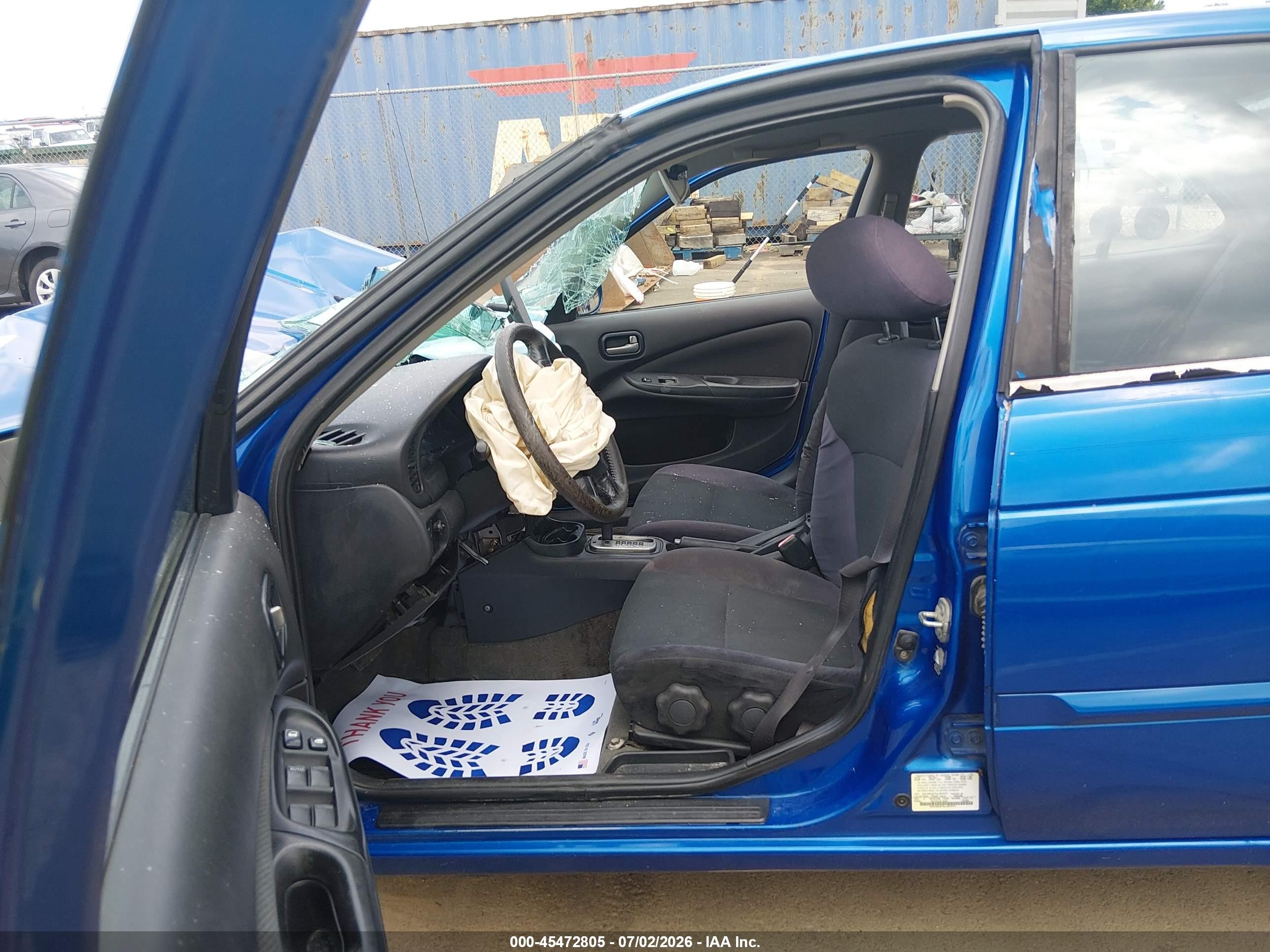 2006 Nissan Sentra 1.8s Blue vin: 3N1CB51D76L587074