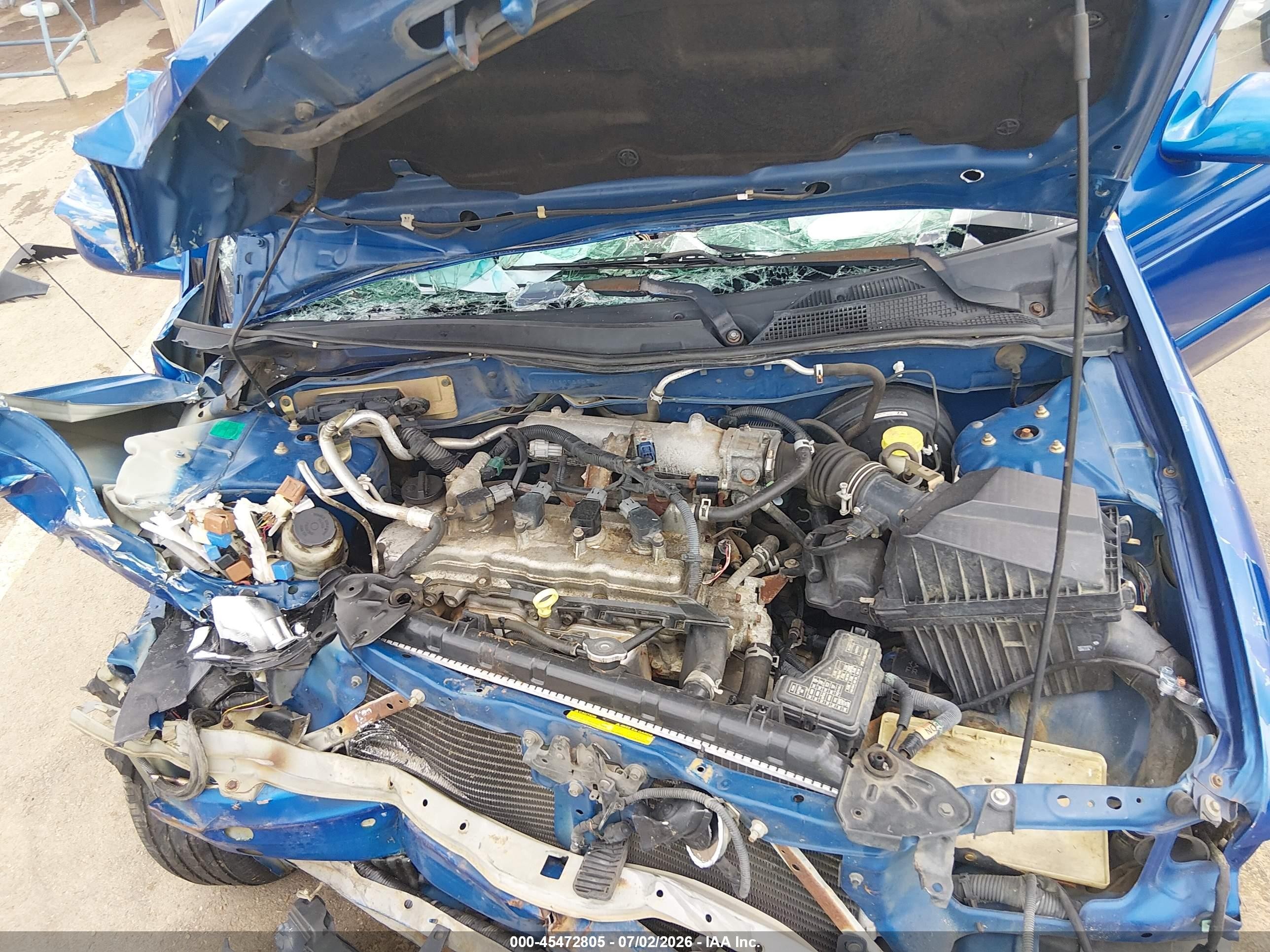 2006 Nissan Sentra 1.8s Blue vin: 3N1CB51D76L587074