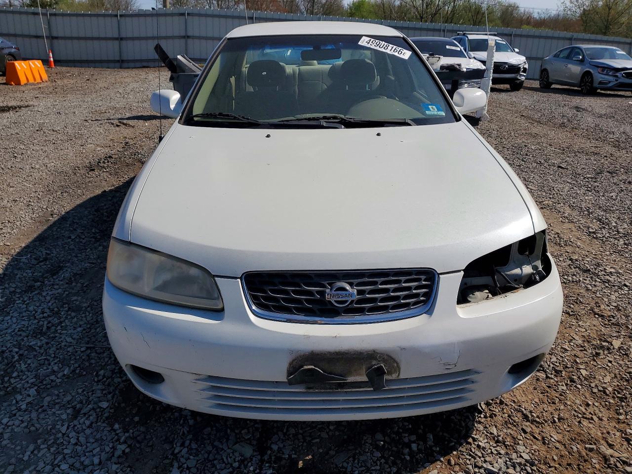 2000 Niss Sentra White vin: 3N1CB51D7YL320701