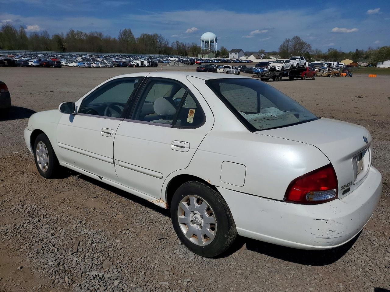 2000 Niss Sentra White vin: 3N1CB51D7YL320701
