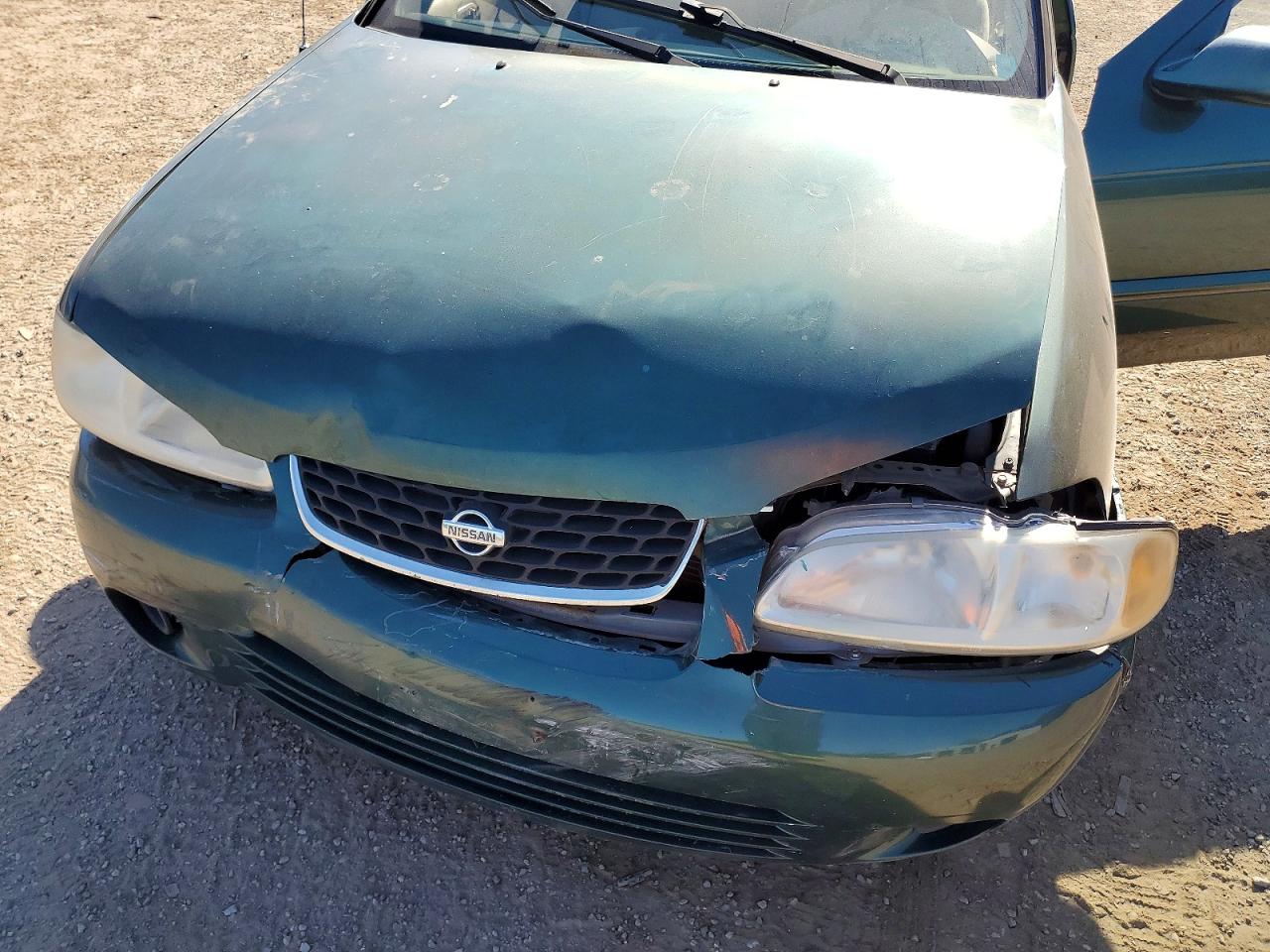 2001 Nissan Sentra Xe Teal vin: 3N1CB51D81L516619