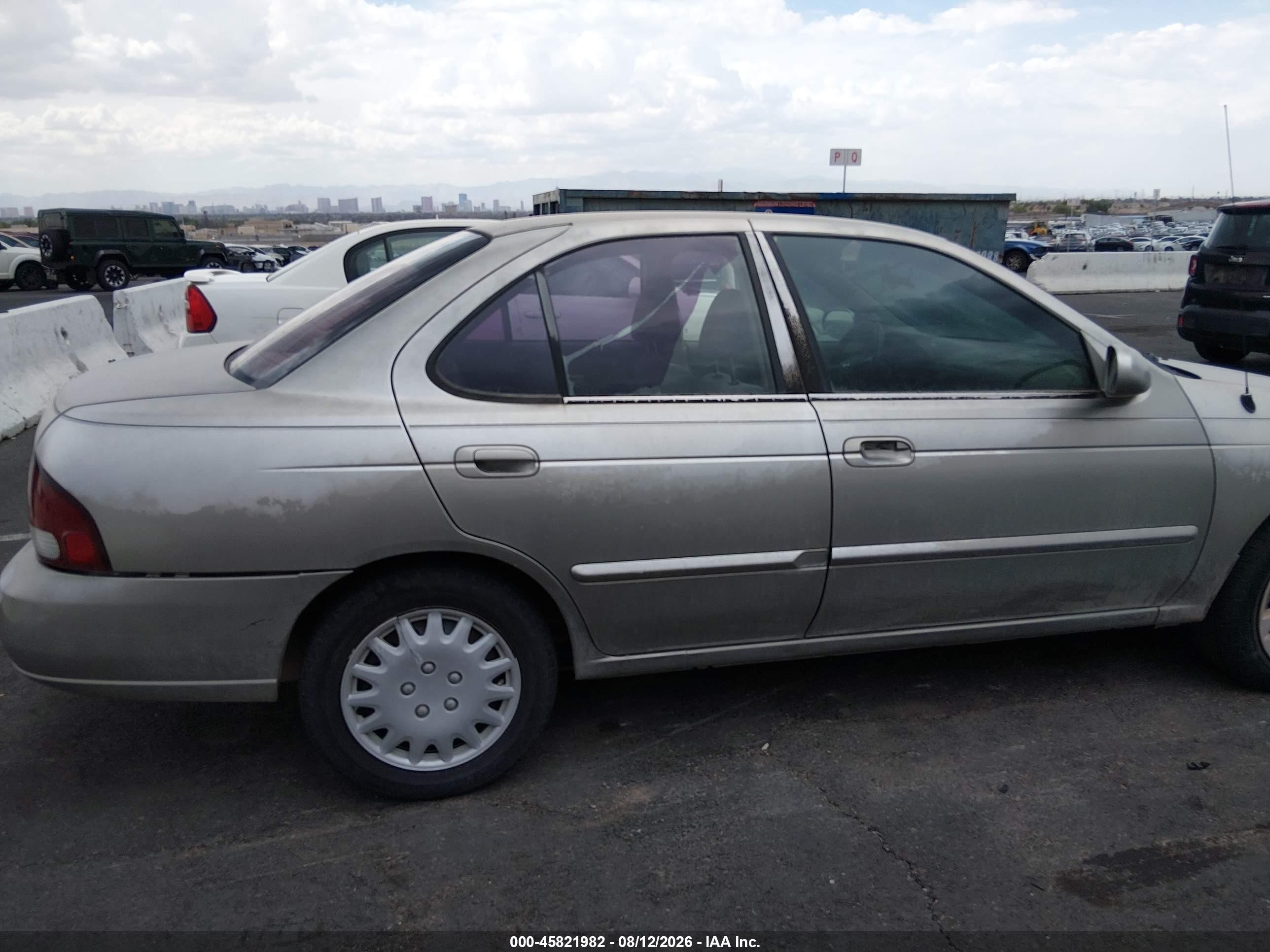 2003 Nissan Sentra Gxe Gold vin: 3N1CB51D83L795069