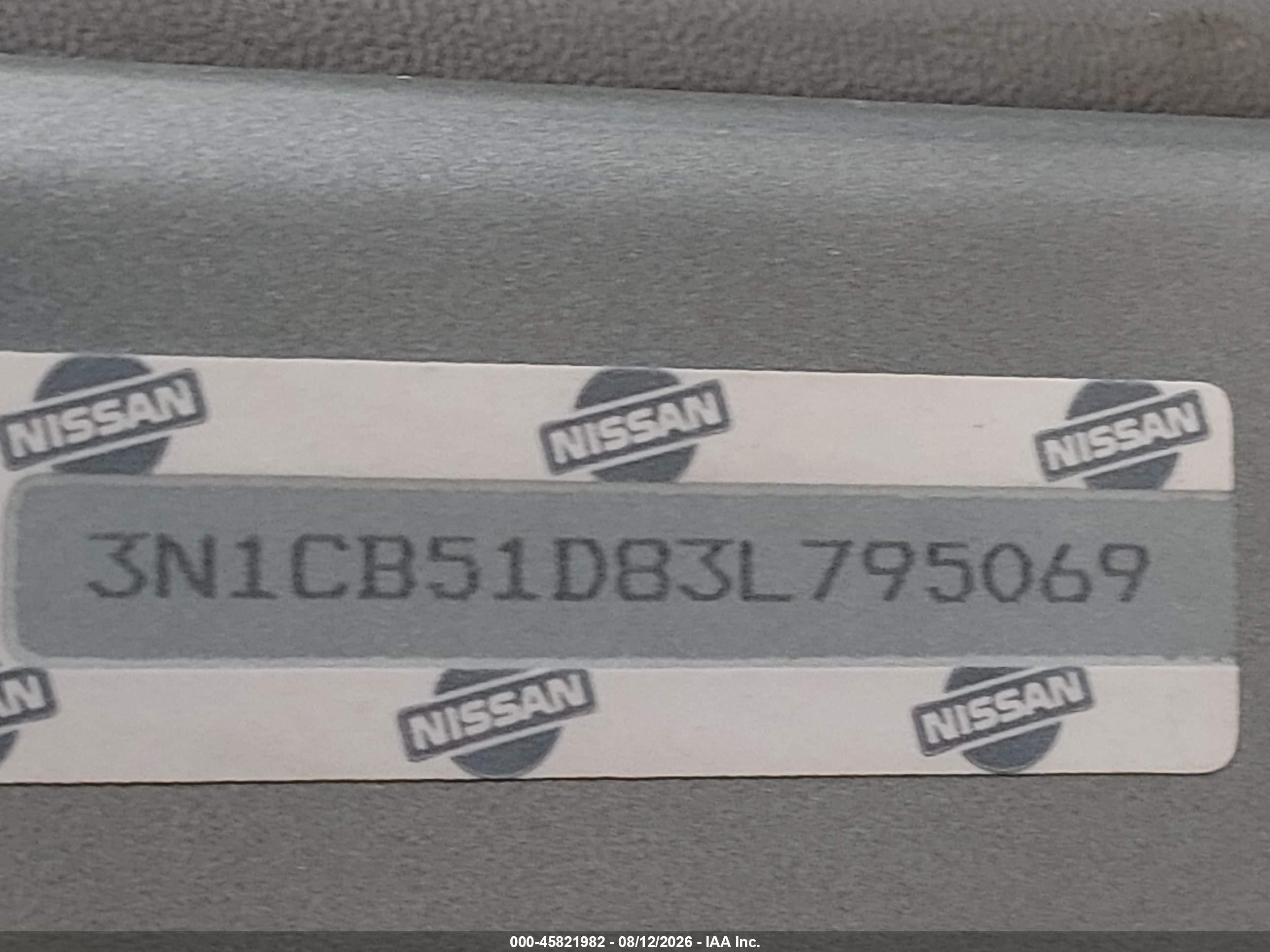 2003 Nissan Sentra Gxe Gold vin: 3N1CB51D83L795069