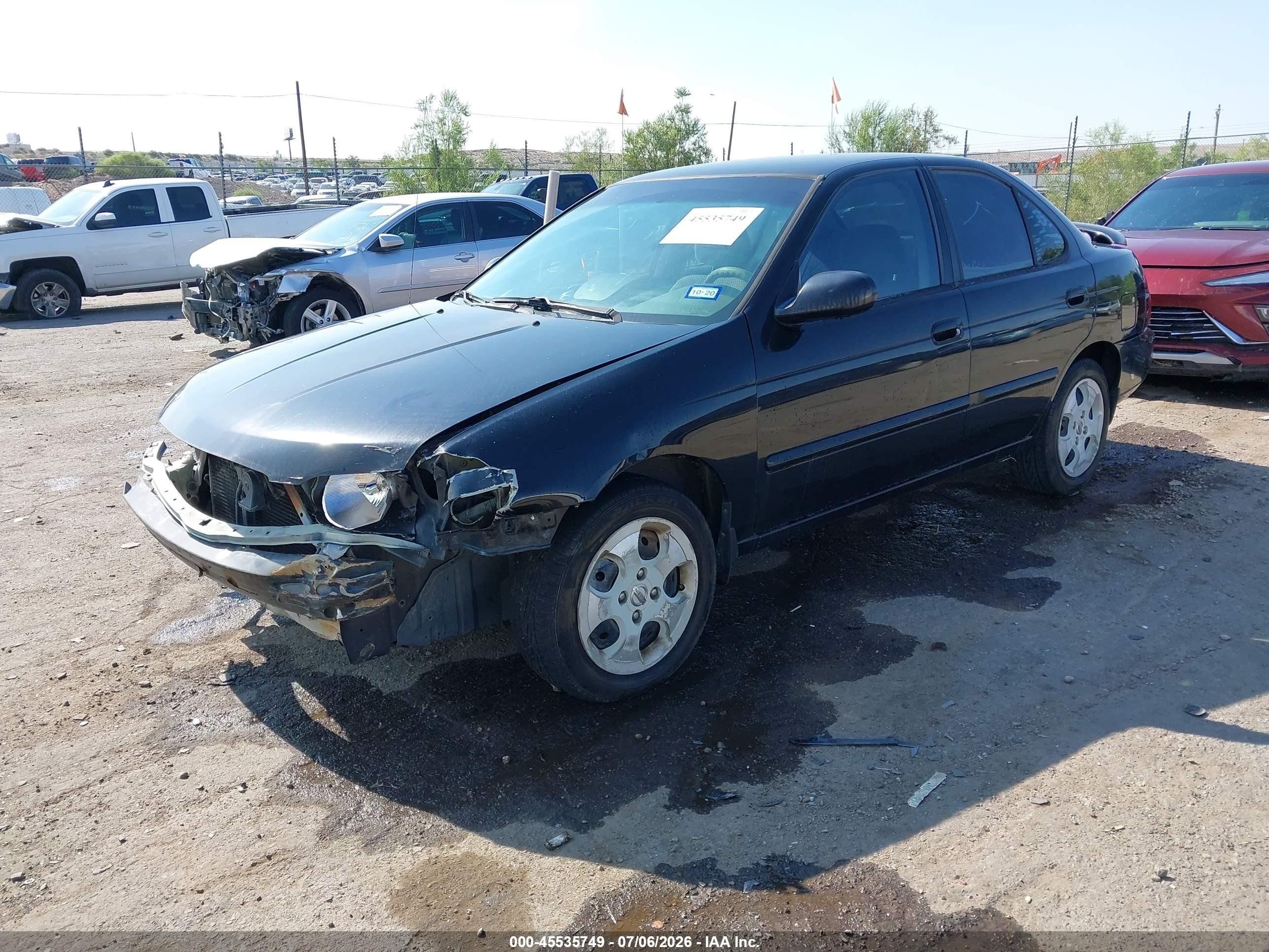 2005 Nissan Sentra 1.8s Черный vin: 3N1CB51D85L496894