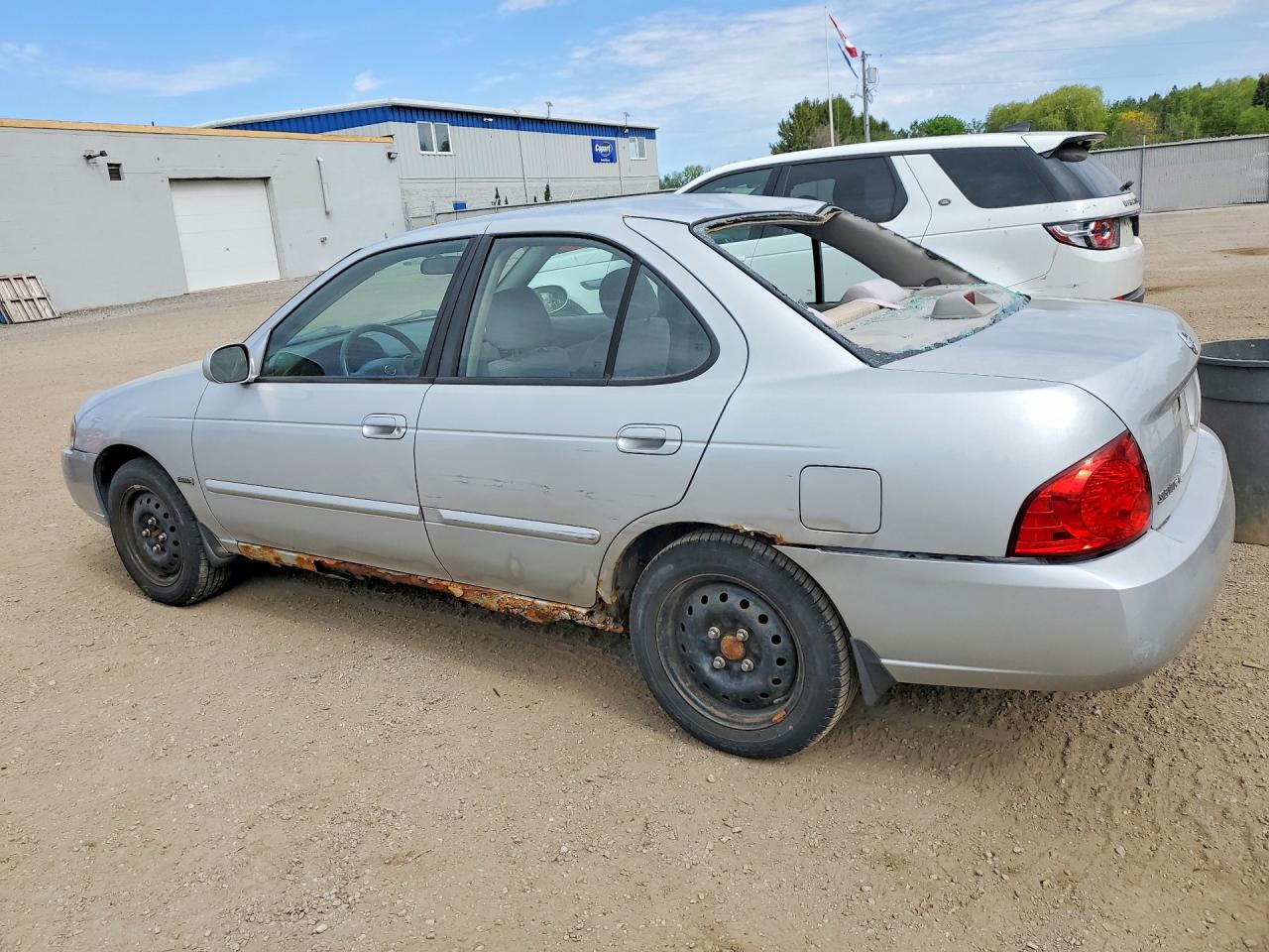 2005 Nissan Sentra 1.8 Серебряный vin: 3N1CB51D85L535015