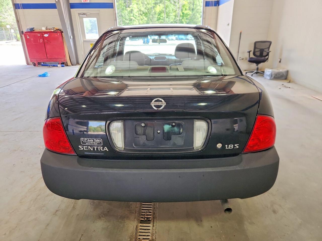 2005 Nissan Sentra 1.8 Black vin: 3N1CB51D85L542644