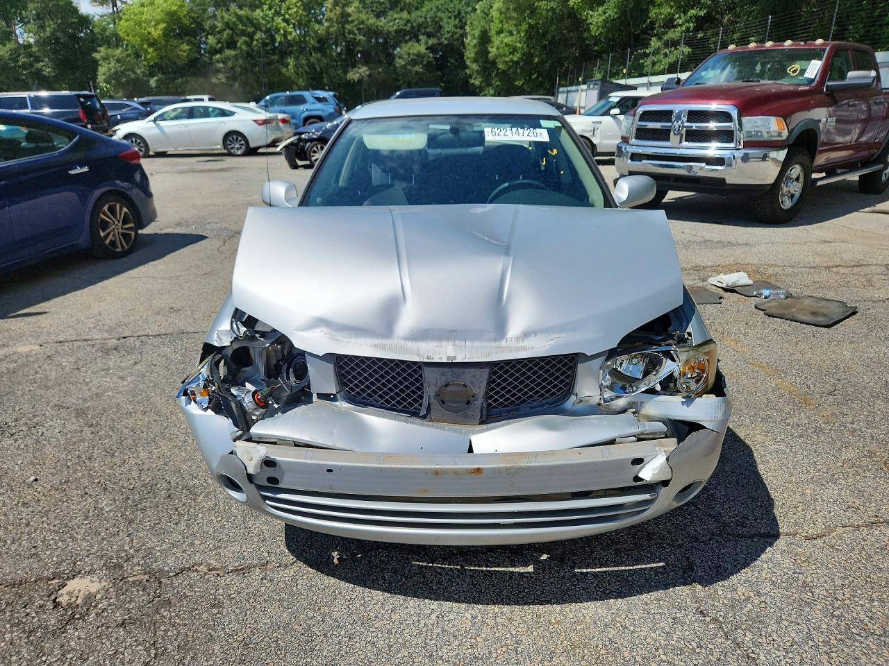 2005 Nissan Sentra 1.8 Silver vin: 3N1CB51D85L562537