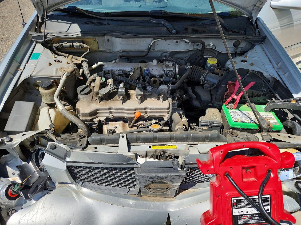 2005 Nissan Sentra 1.8 Silver vin: 3N1CB51D85L562537