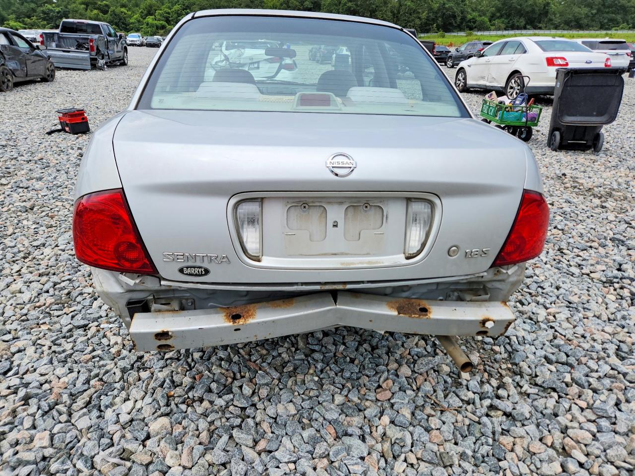 2005 Nissan Sentra 1.8 Beige vin: 3N1CB51D85L591908