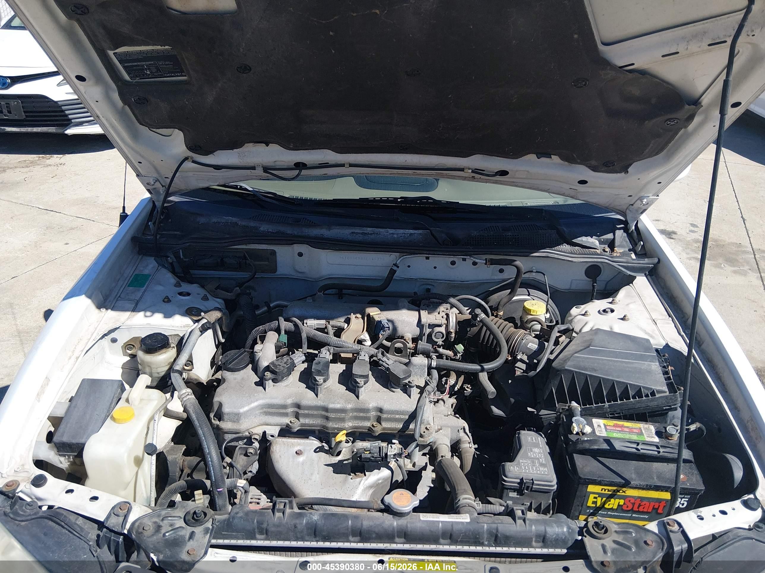 2006 Nissan Sentra 1.8s White vin: 3N1CB51D86L545724
