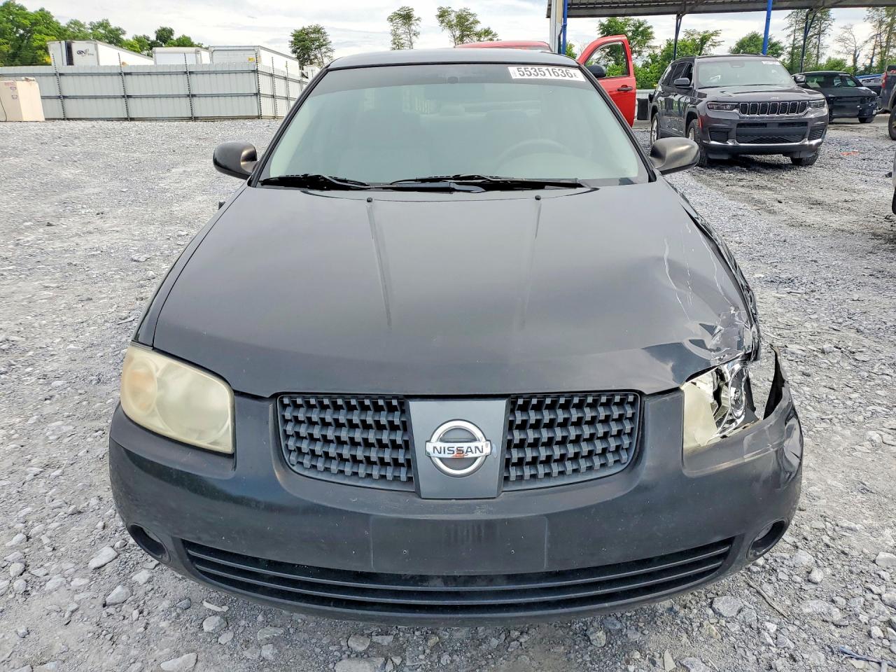 2006 Nissan Sentra Black vin: 3N1CB51D86L573524