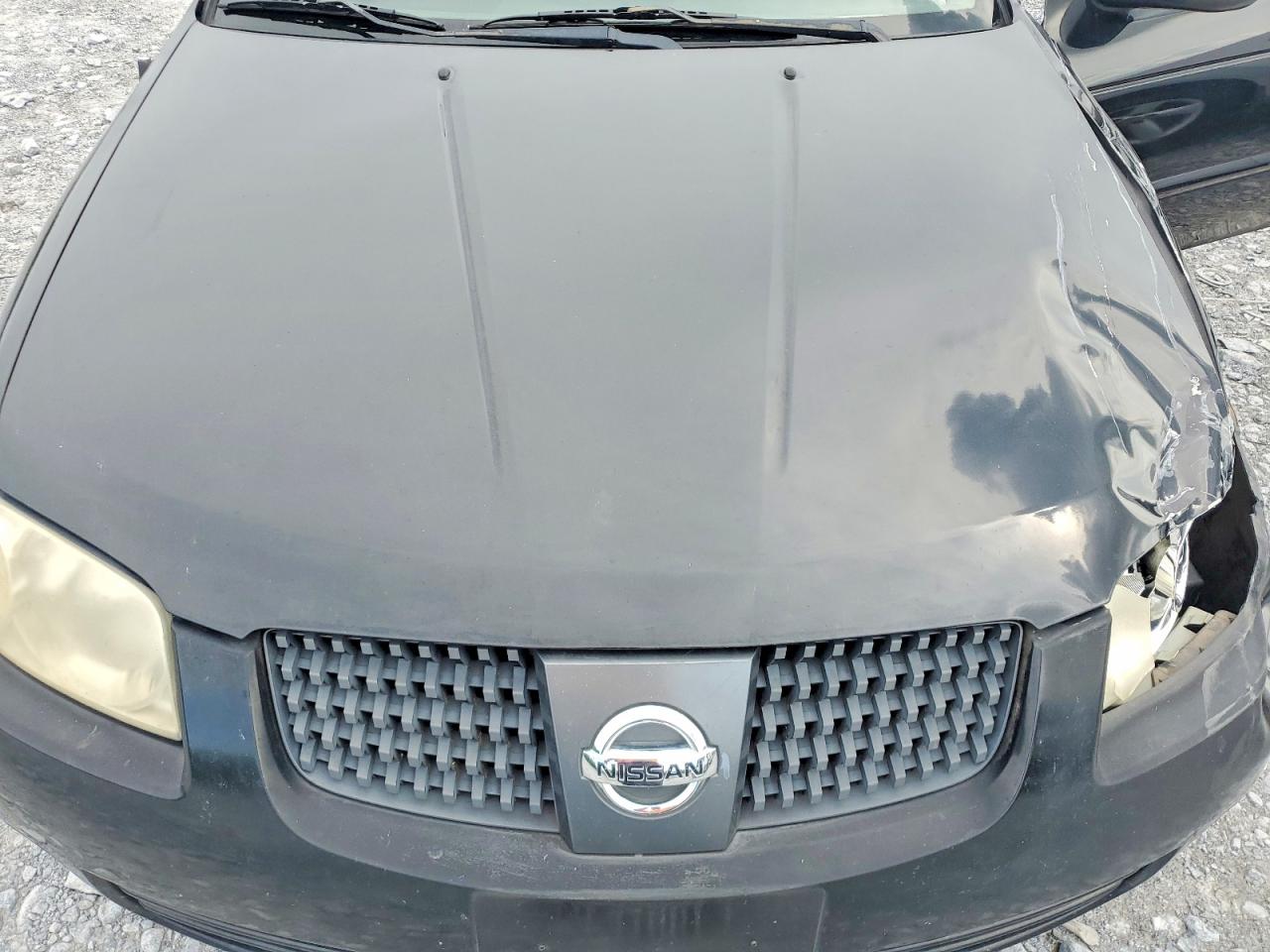 2006 Nissan Sentra Black vin: 3N1CB51D86L573524