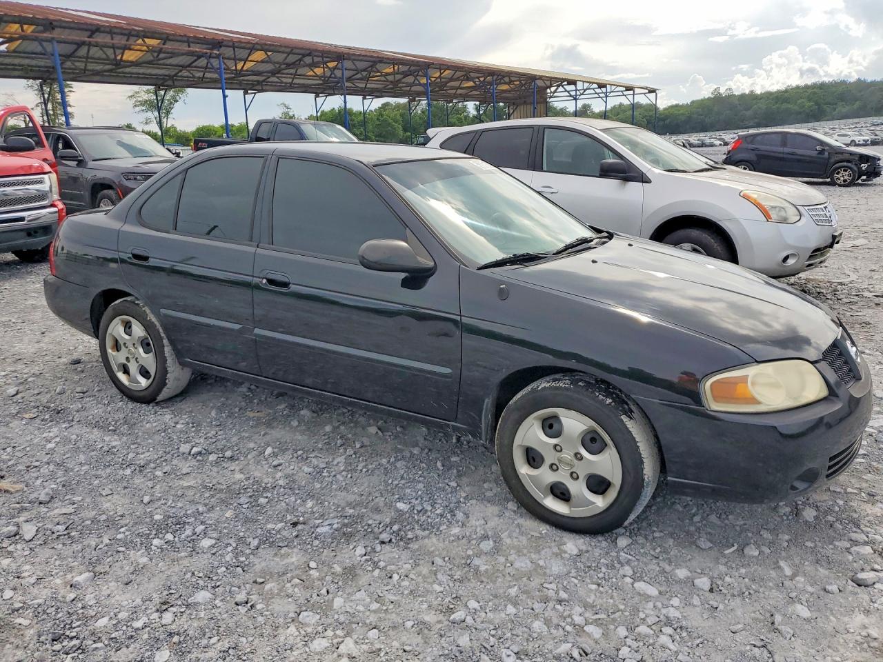 2006 Nissan Sentra Black vin: 3N1CB51D86L573524
