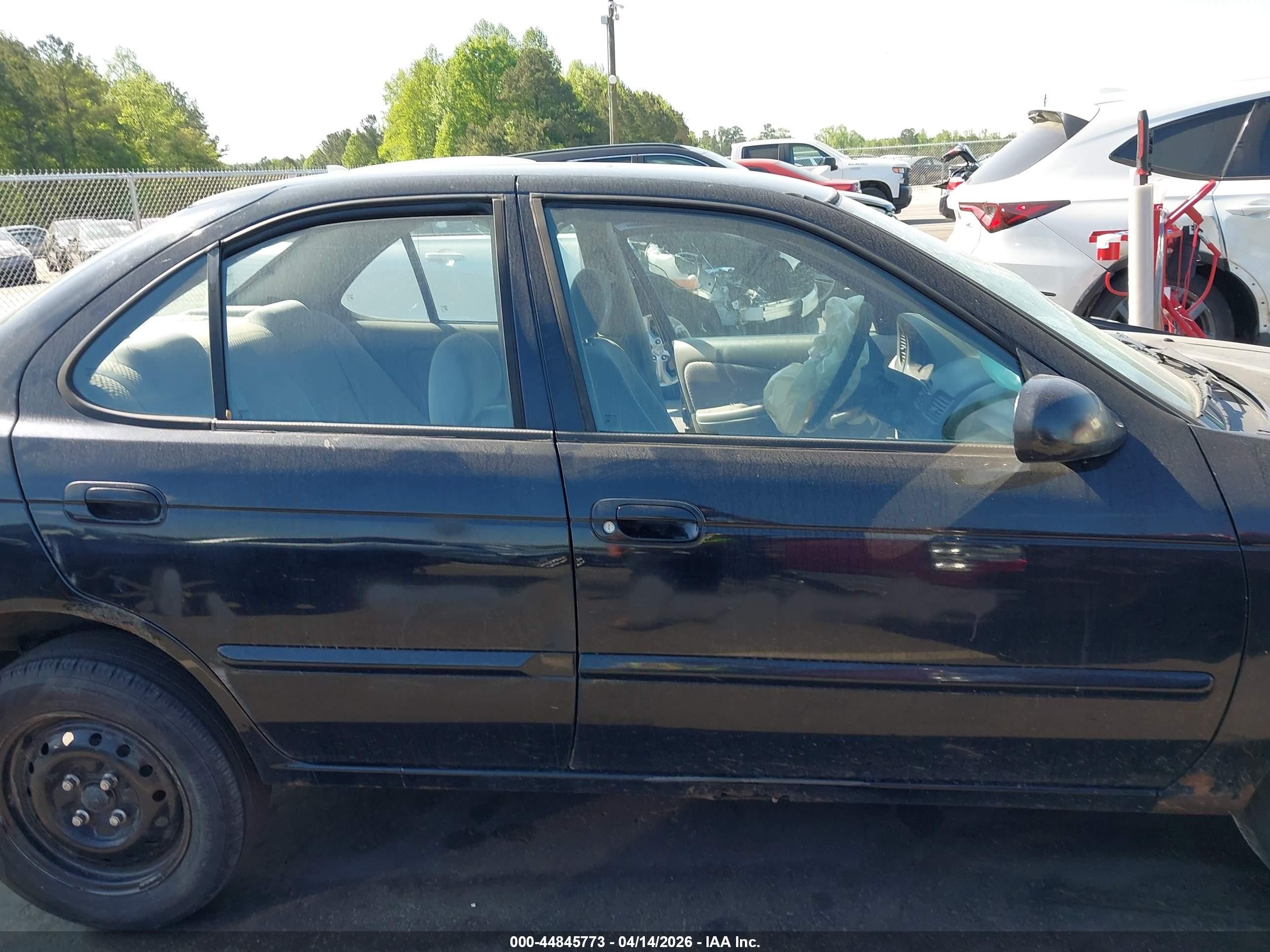 2006 Nissan Sentra 1.8 Black vin: 3N1CB51D86L594194