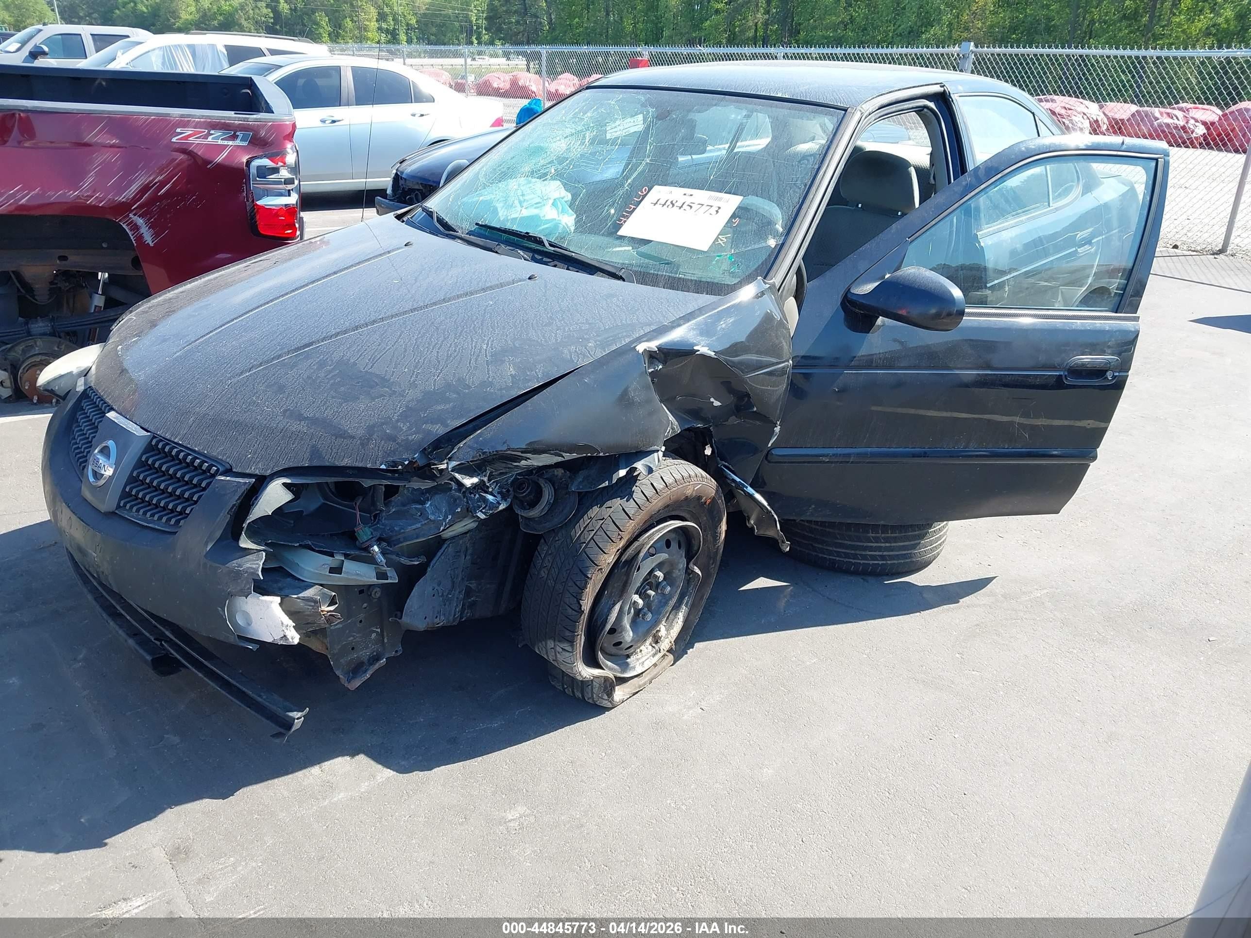 2006 Nissan Sentra 1.8 Black vin: 3N1CB51D86L594194