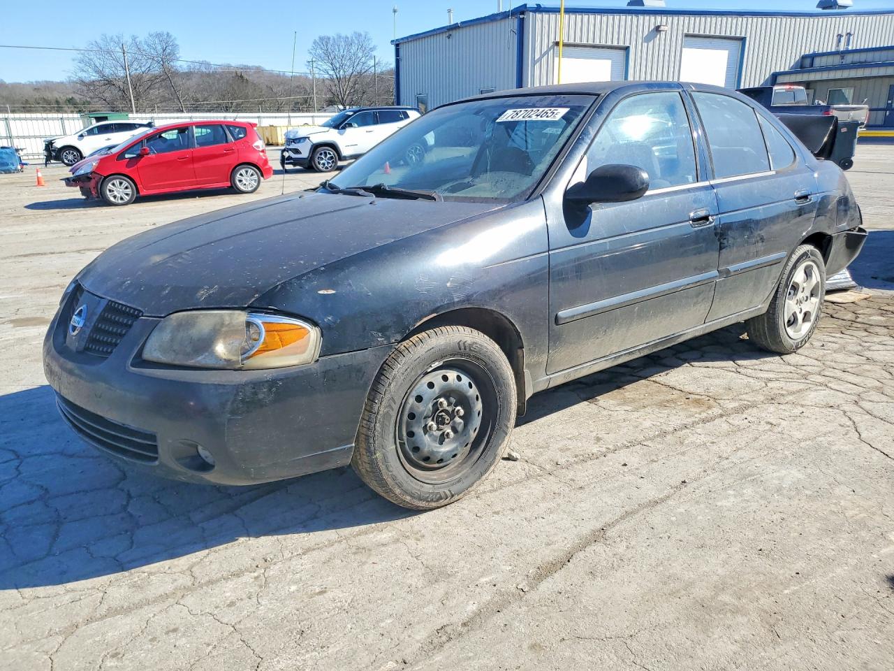 2006 Nissan Sentra 1.8 Black vin: 3N1CB51D86L612368