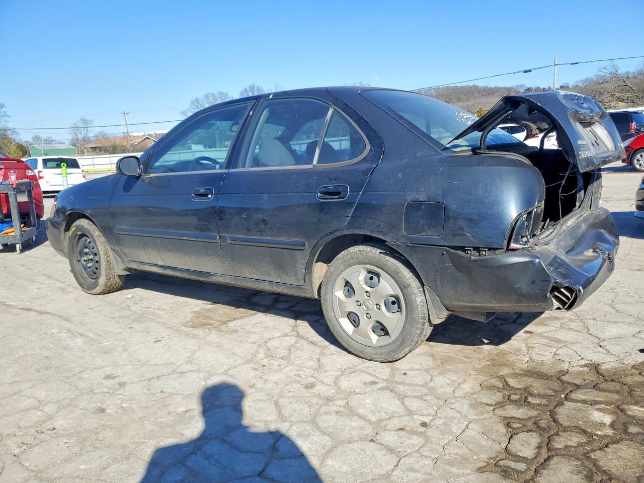 2006 Nissan Sentra 1.8 Black vin: 3N1CB51D86L612368