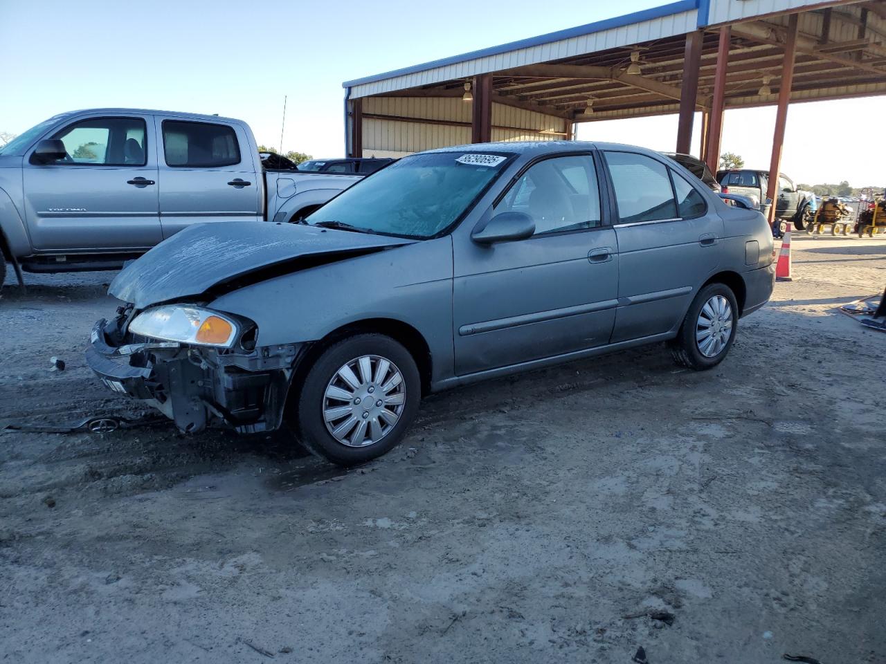 2000 Nissan Sentra Base Gray vin: 3N1CB51D8YL325129