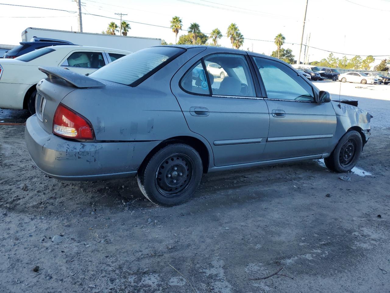 2000 Nissan Sentra Base Gray vin: 3N1CB51D8YL325129
