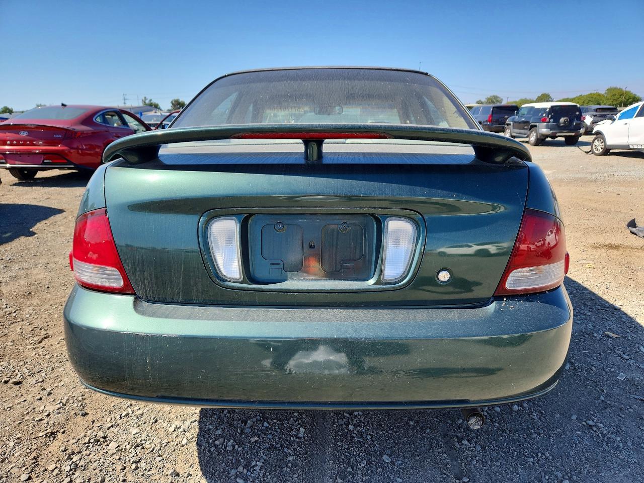 2001 Nissan Sentra Xe Green vin: 3N1CB51D91L508495
