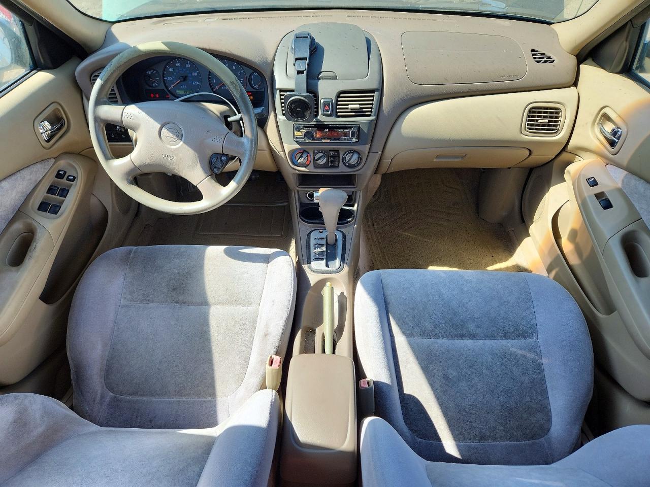 2001 Nissan Sentra Xe Green vin: 3N1CB51D91L508495