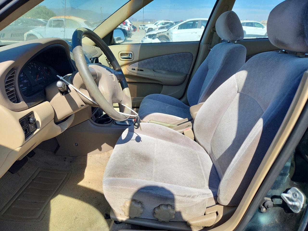 2001 Nissan Sentra Xe Green vin: 3N1CB51D91L508495
