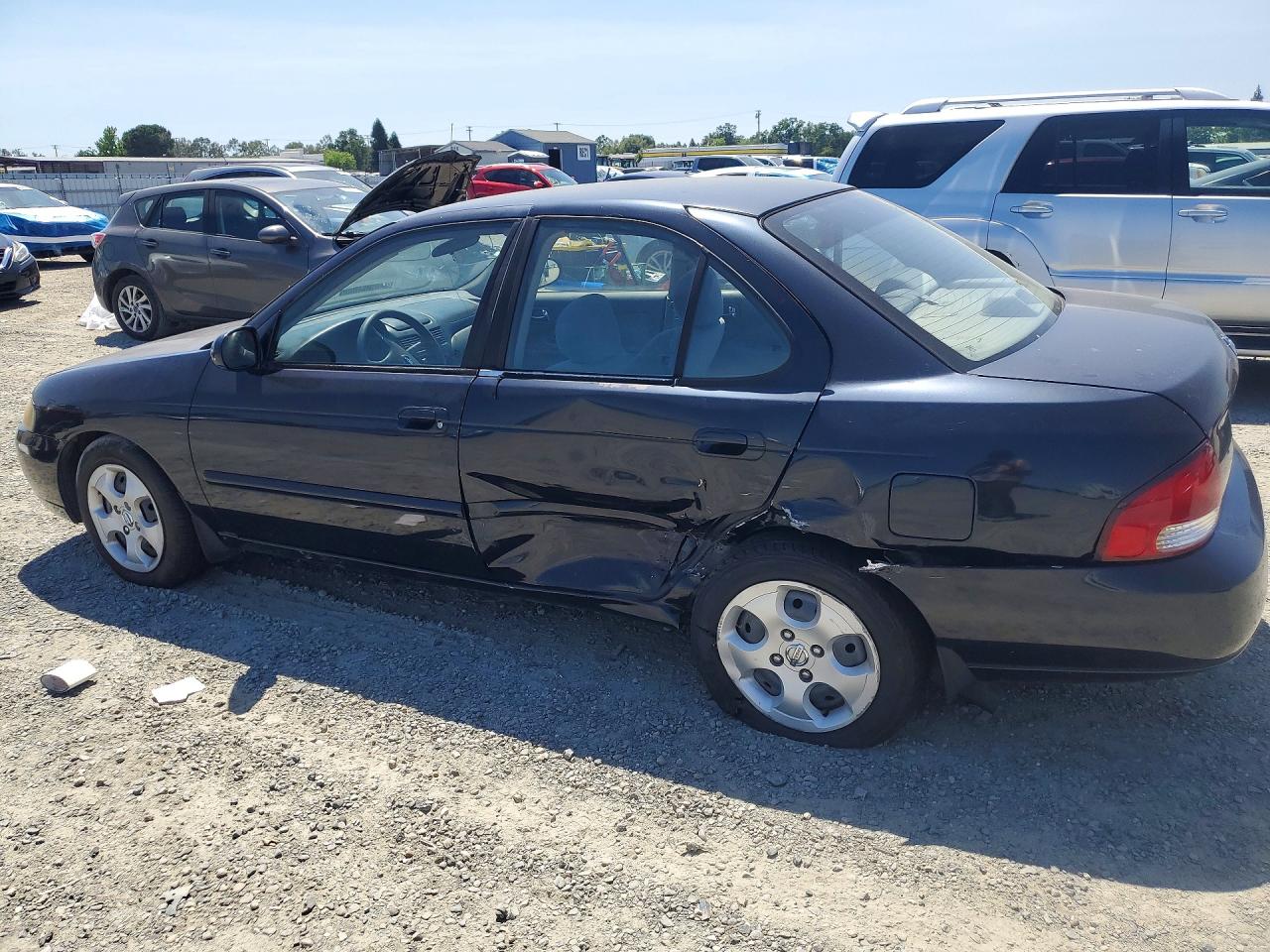 2003 Nissan Sentra Xe Teal vin: 3N1CB51D93L816902