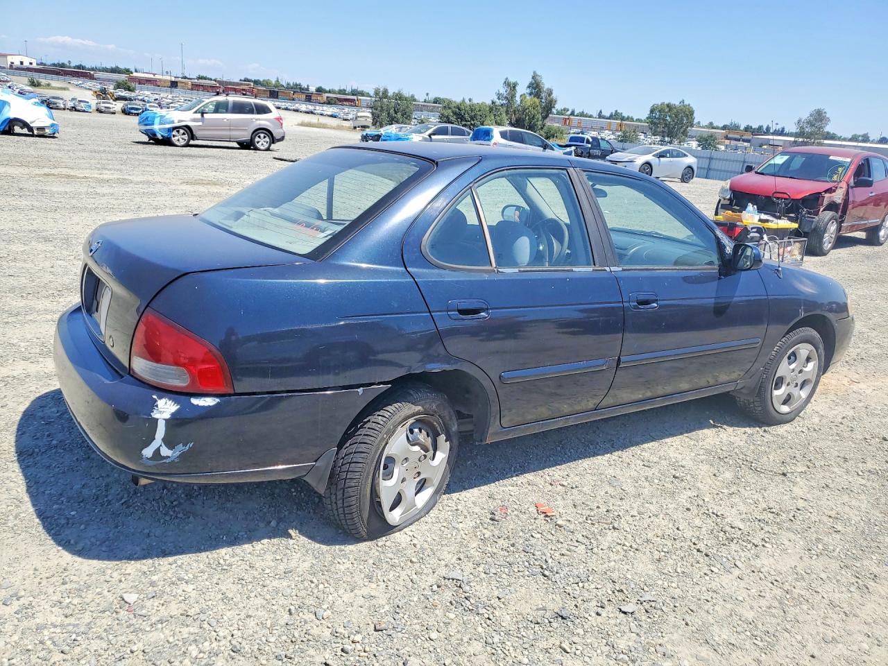2003 Nissan Sentra Xe Teal vin: 3N1CB51D93L816902