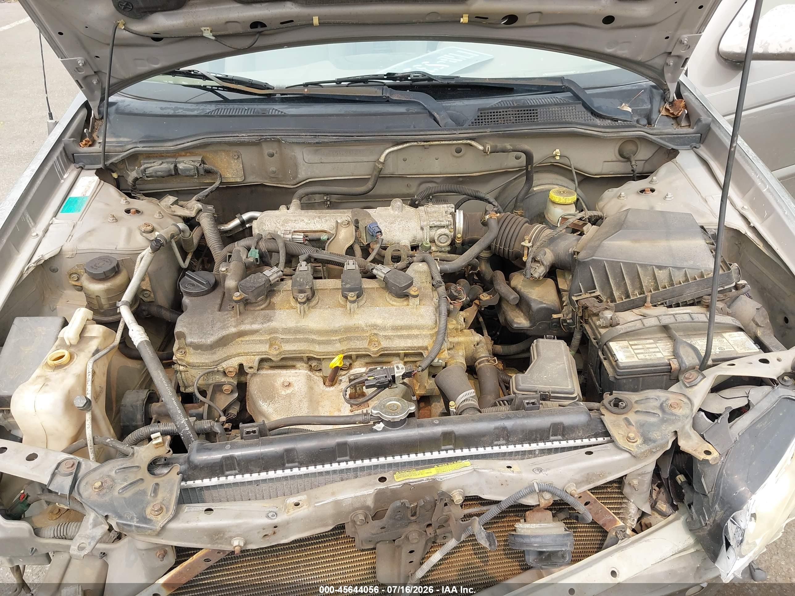 2004 Nissan Sentra 1.8s Silver vin: 3N1CB51D94L843759