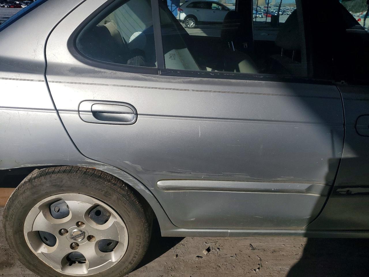 2004 Nissan Sentra 1.8 Silver vin: 3N1CB51D94L847035