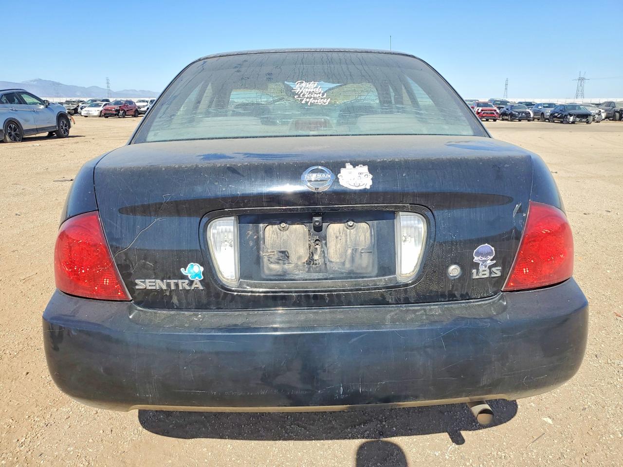 2004 Nissan Sentra 1.8 Black vin: 3N1CB51D94L897384