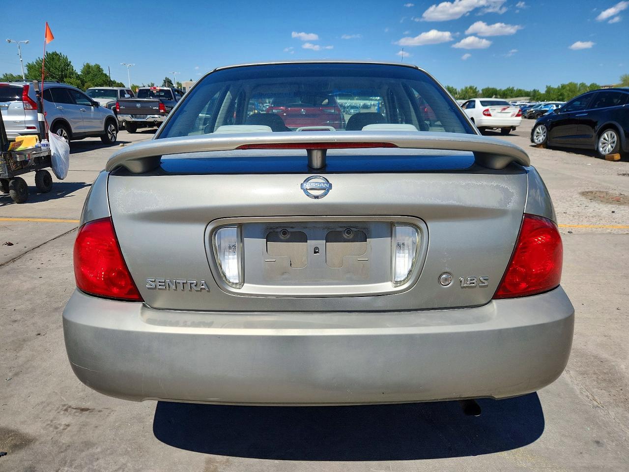 2004 Nissan Sentra 1.8 Gray vin: 3N1CB51D94L913535