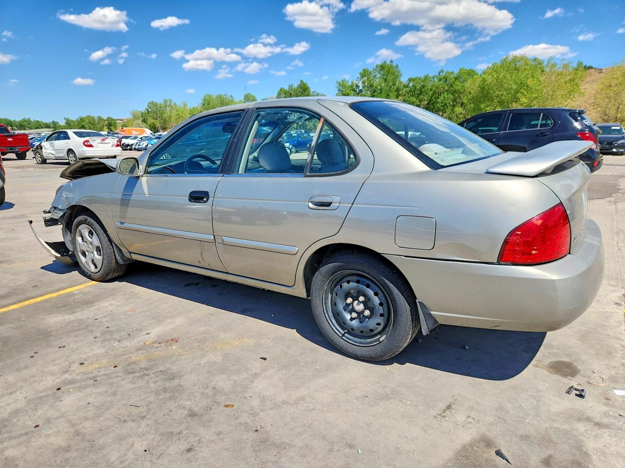 2004 Nissan Sentra 1.8 Gray vin: 3N1CB51D94L913535