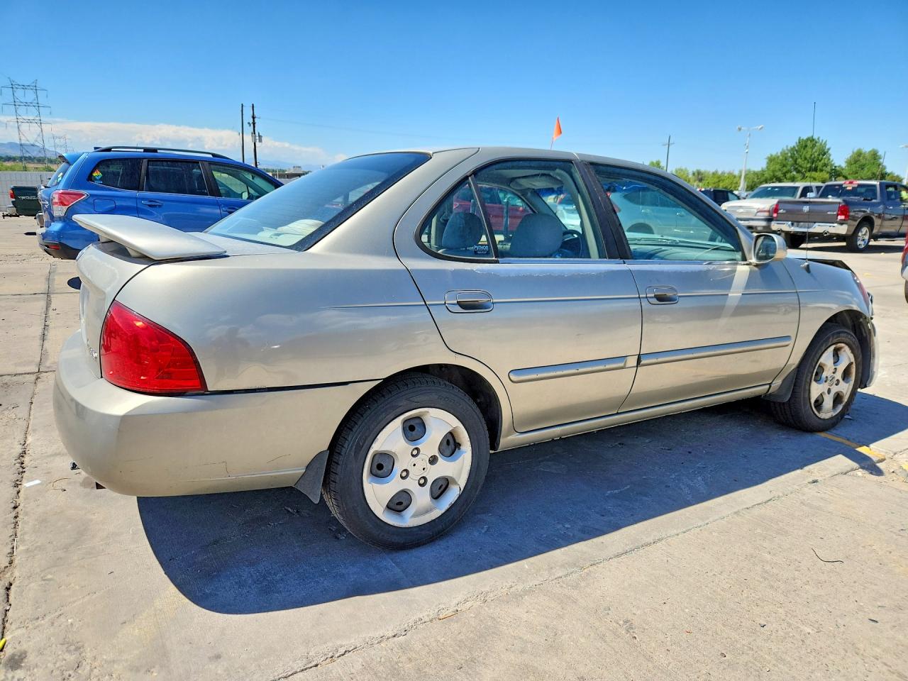 2004 Nissan Sentra 1.8 Gray vin: 3N1CB51D94L913535