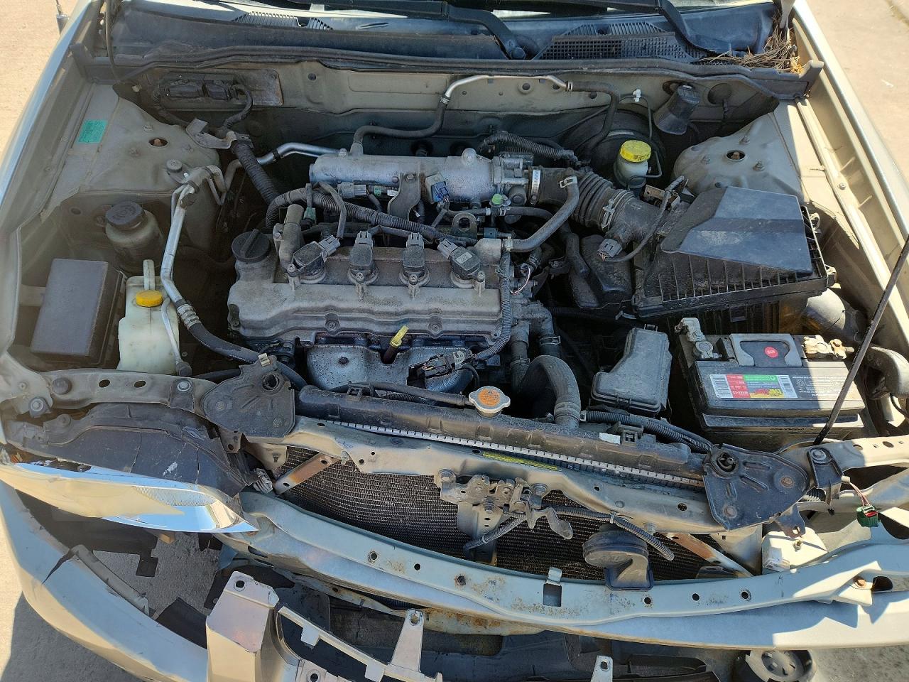 2004 Nissan Sentra 1.8 Gray vin: 3N1CB51D94L913535