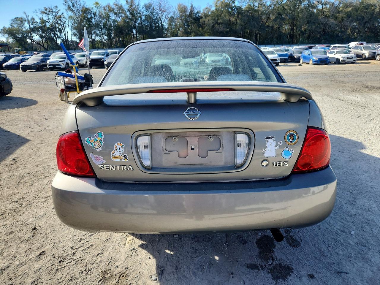2005 Nissan Sentra 1.8 Gray vin: 3N1CB51D95L534469
